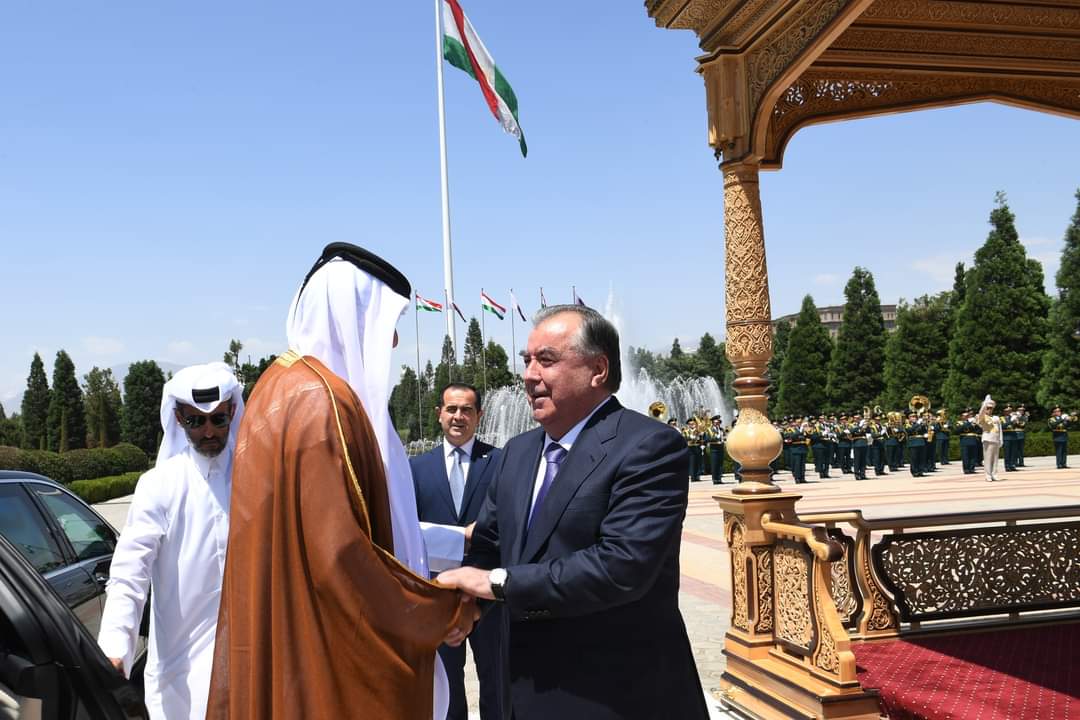 زيارة دولة  أمير دولة قطر إلى جمهورية طاجيكستان