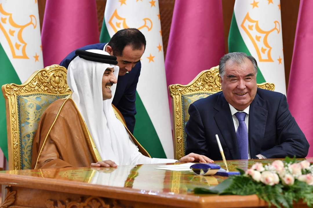 مراسم توقيع وثائق جديدة للتعاون بين جمهورية طاجيكستان ودولة قطر