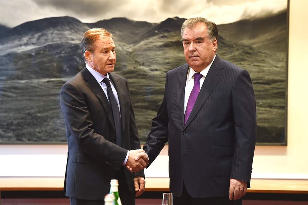 Мулоқот бо Президенти ширкати байналмилалии “Гленкор“ (Glencore International AG) Айван Глазенберг