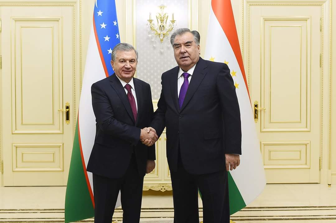 Мулоқот бо Президенти Ҷумҳурии Ӯзбекистон Шавкат Мирзиёев