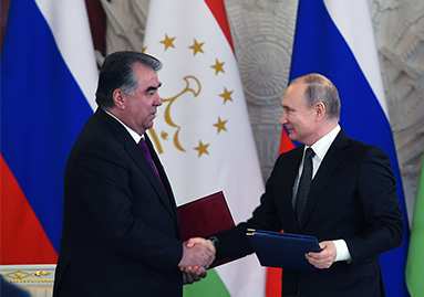 Signing of new cooperation documents between the Republic of Tajikistan and the Russian Federation