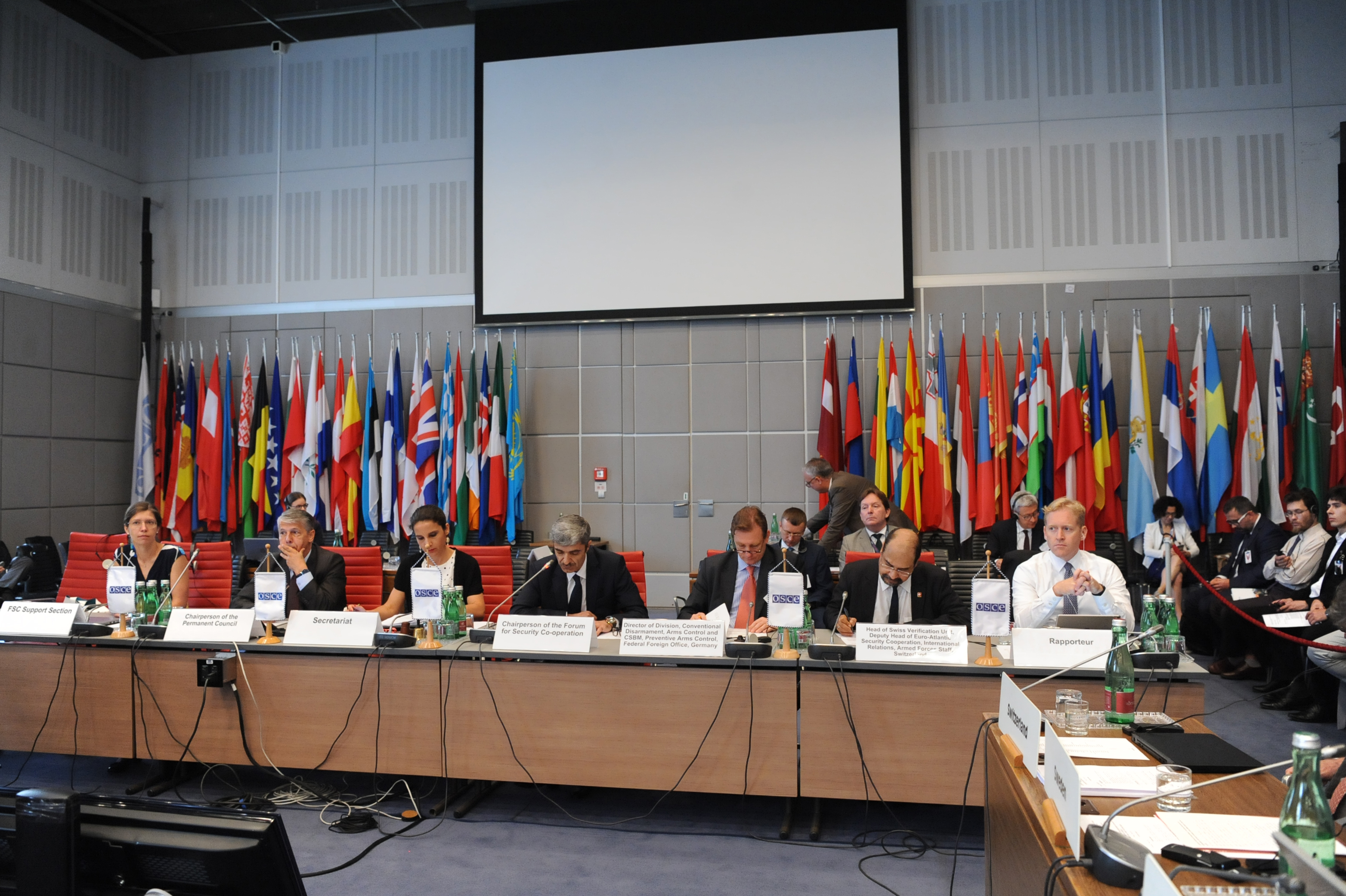 Tajikistan chaired the OSCE discussions on the norms and commitments of interstate relations in the politico-military sphere