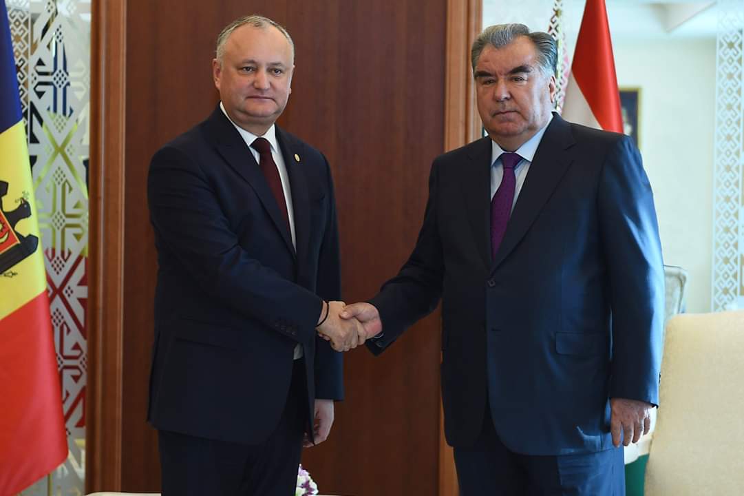 Meeting with the President of the Republic of Moldova Igor Dodon
