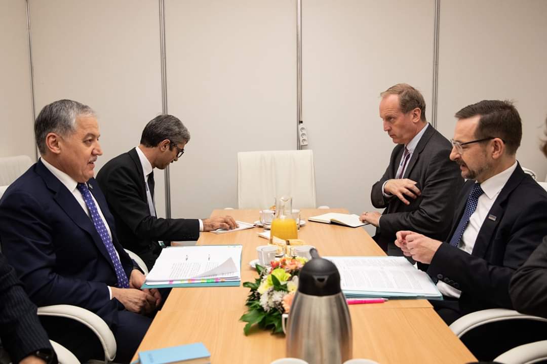 Meeting of the Minister of Foreign Affairs of Tajikistan with the EU Special Representative