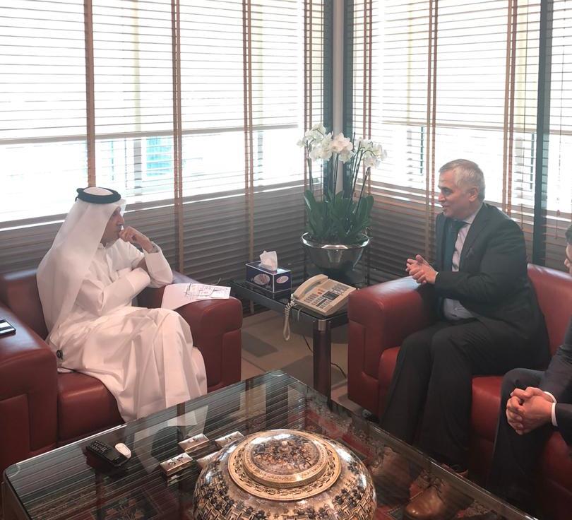 First Deputy Minister of Foreign Affairs of Tajikistan met with the Secretary-General of Qatar National Tourism Council and Qatar Airways Group Chief Executive
